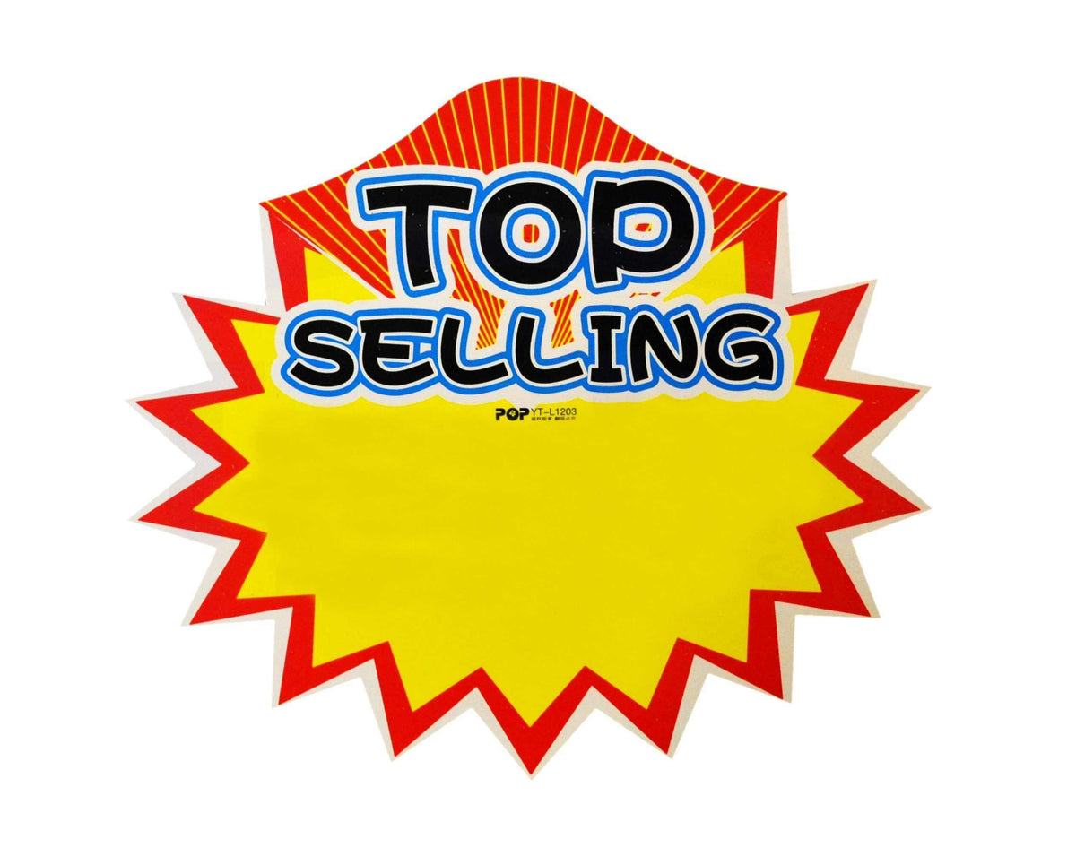 Top Selling" Signs (Pack of 10) (L1203)