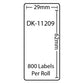 Compatible Brother Labels DK-11209