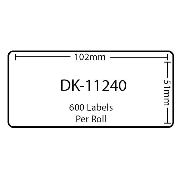 Compatible Brother Labels DK-11240