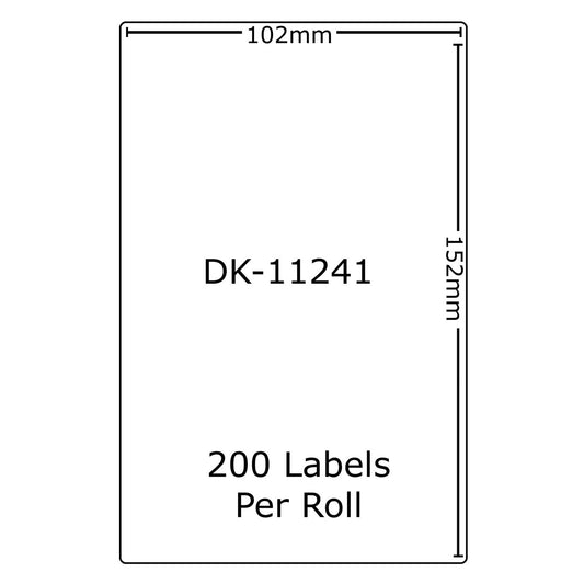Compatible Brother Labels DK-11241