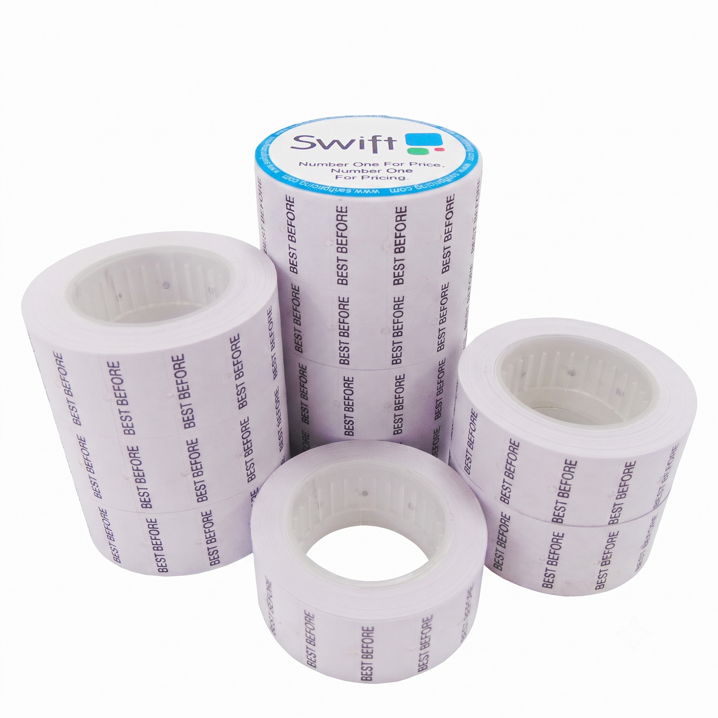 Swift 22 x 12 mm Price Gun Labels CT1 Best Before 5,000 Stickers Pricemarking Tags