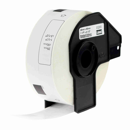 100 Rolls of Compatible Brother Labels DK-11201