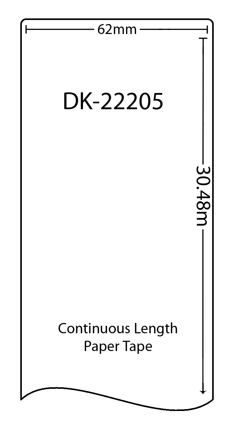 Compatible Brother Labels DK-22205