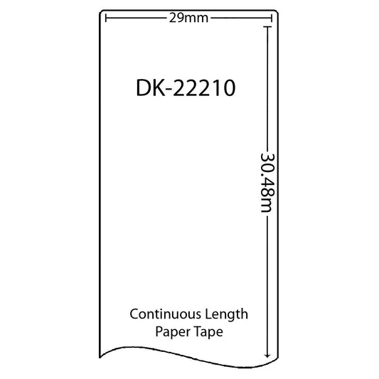 Compatible Brother Labels DK-22210