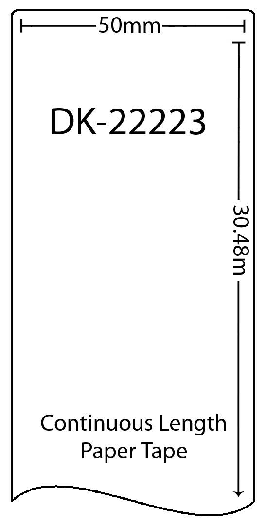 Compatible Brother Labels DK-22223