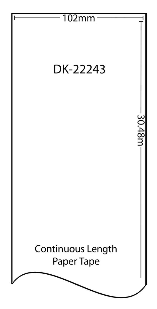 Compatible Brother Labels DK-22243