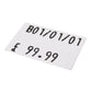 23 x 16mm White (5000 Labels) CT6