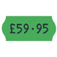 26 x 12mm Green CT4 Permanent- 50,000 Labels