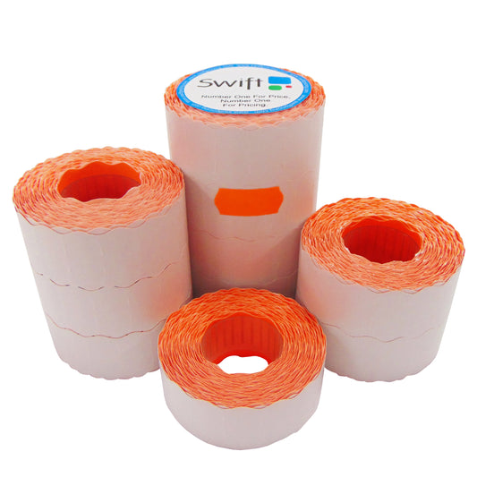 26 x 12mm Orange CT4 Permanent- 100,000 Labels