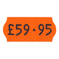 26 x 12mm Orange CT4 Permanent- 100,000 Labels