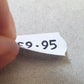 26 x 12mm White Peelable White CT4 - 10,000 Labels