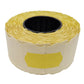 26 x 12mm Yellow CT4 Permanent- 20,000 Labels