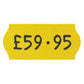 26 x 12mm Yellow CT4 Permanent- 20,000 Labels