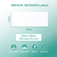 Dymo Compatible Labels 99010 - Removable (28x89mm)