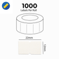 Swift 22 x 12 mm Price Gun Labels CT1 Peelable 10,000 Stickers Pricemarking Tags