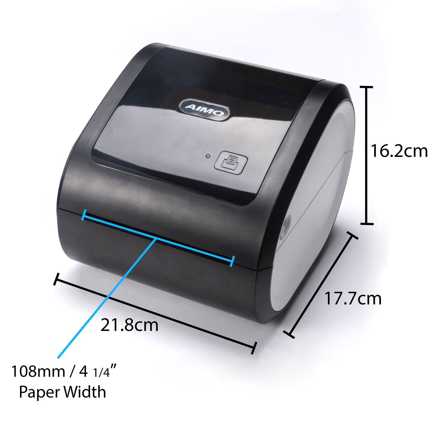 Aimo Bluetooth Thermal Label Printer 6XL Compatible With Amazon, Ebay, ETSY, Shopify, Royal Mail, Fedex, UPS, High Speed Machine For Online Sellers Labelling Large 6 X 4 Shipping Labels tradingmadeeasy.co.uk