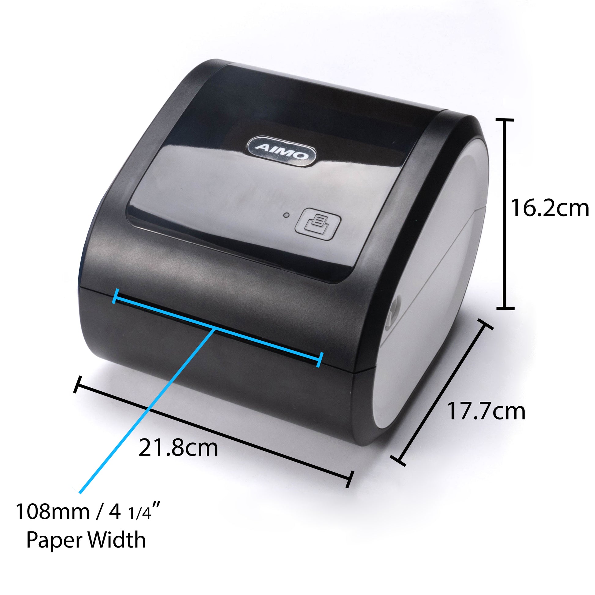 Aimo Bluetooth Thermal Label Printer 6XL Compatible With Amazon, Ebay, ETSY, Shopify, Royal Mail, Fedex, UPS, High Speed Machine For Online Sellers Labelling Large 6 X 4 Shipping Labels tradingmadeeasy.co.uk