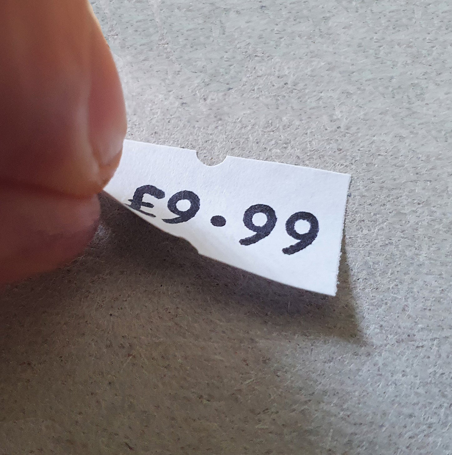 Swift 22 x 12 mm Price Gun Labels CT1 Peelable 10,000 Stickers Pricemarking Tags