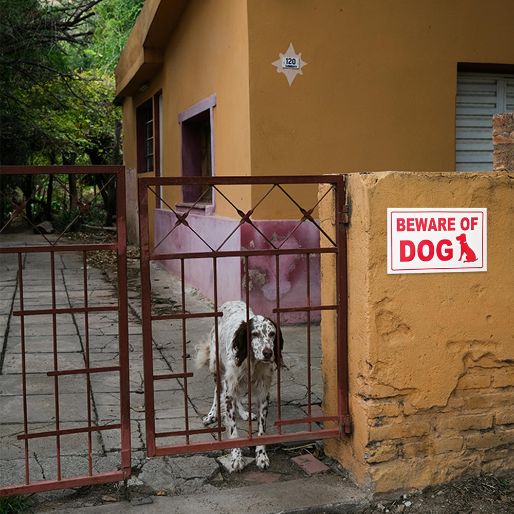 Beware of Dog Plastic Sign (BS17)