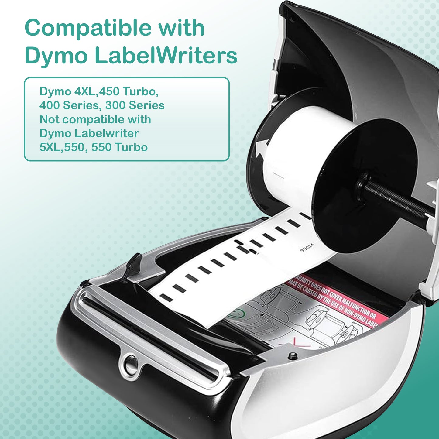 Dymo Compatible Labels 11352 - Plastic (25x54mm)