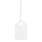 Swift Strung Tags White Card Clothing Parcel Label String Hanging Gift Swing Tickets Kraft Hang Price Labelling 20mm x 8mm (Pack Of 500)