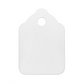Swift Strung Tags White Card Clothing Parcel Label String Hanging Gift Swing Tickets Kraft Hang Price Labelling 32mm x 22mm (Pack Of 5000)