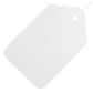 Swift Strung Tags White Card Clothing Parcel Label String Hanging Gift Swing Tickets Kraft Hang Price Labelling 84mm x 52mm (Pack Of 5000)