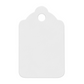 Swift Strung Tags White Card Clothing Parcel Label String Hanging Gift Swing Tickets Kraft Hang Price Labelling 45mm x 28mm (Pack Of 5000)