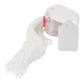 Swift Strung Tags White Card Clothing Parcel Label String Hanging Gift Swing Tickets Kraft Hang Price Labelling 48mm x 32mm (Pack Of 3000)