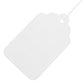 Swift Strung Tags White Card Clothing Parcel Label String Hanging Gift Swing Tickets Kraft Hang Price Labelling 73mm x 45mm (Pack Of 5000)