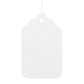 Swift Strung Tags White Card Clothing Parcel Label String Hanging Gift Swing Tickets Kraft Hang Price Labelling 73mm x 45mm (Pack Of 5000)