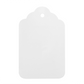 Swift Strung Tags White Card Clothing Parcel Label String Hanging Gift Swing Tickets Kraft Hang Price Labelling 84mm x 52mm (Pack Of 5000)