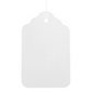Swift Strung Tags White Card Clothing Parcel Label String Hanging Gift Swing Tickets Kraft Hang Price Labelling 84mm x 52mm (Pack Of 5000)