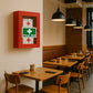 First Aid Green Hanging Sign (BS9)