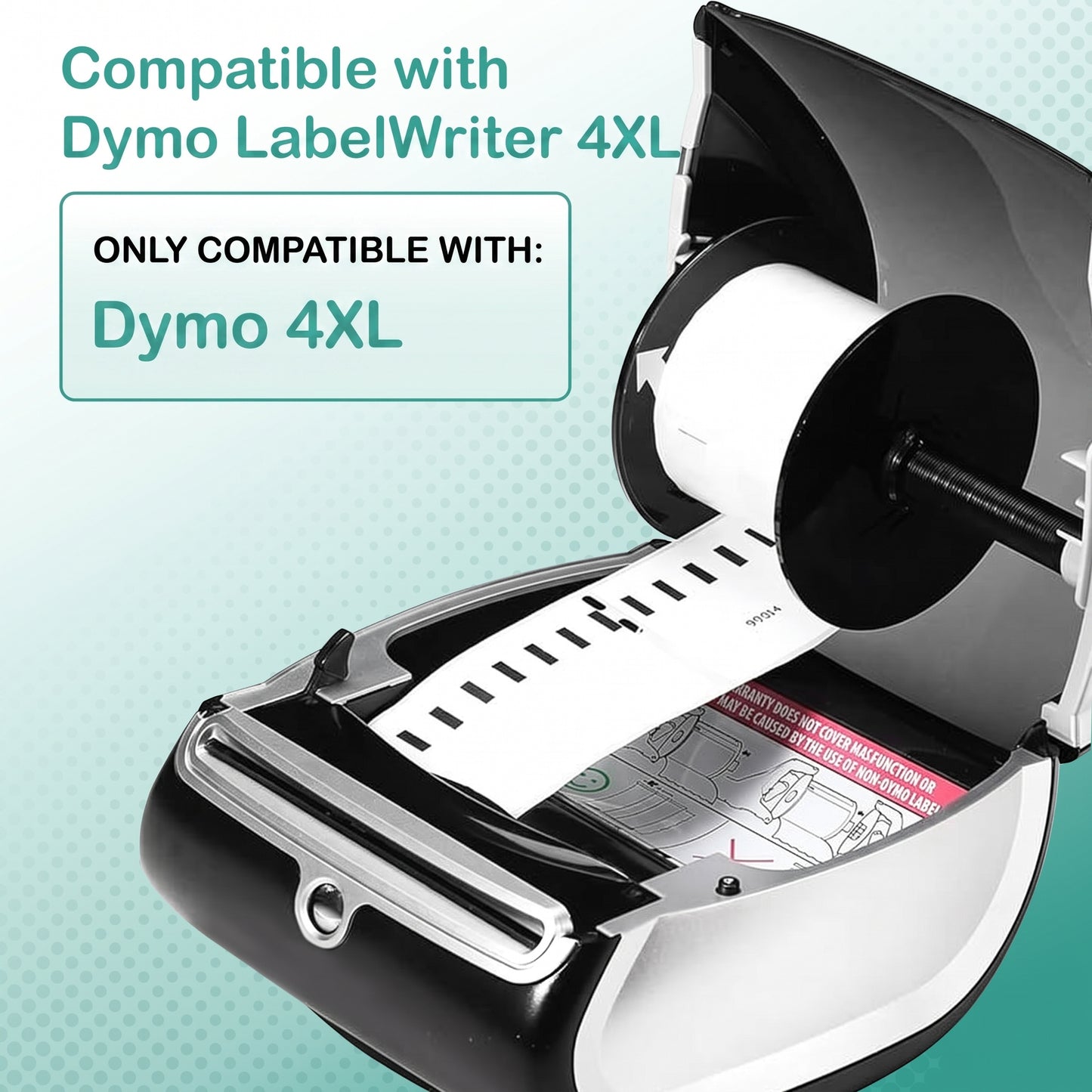 Dymo Compatible Labels S0904980 (104x159mm)