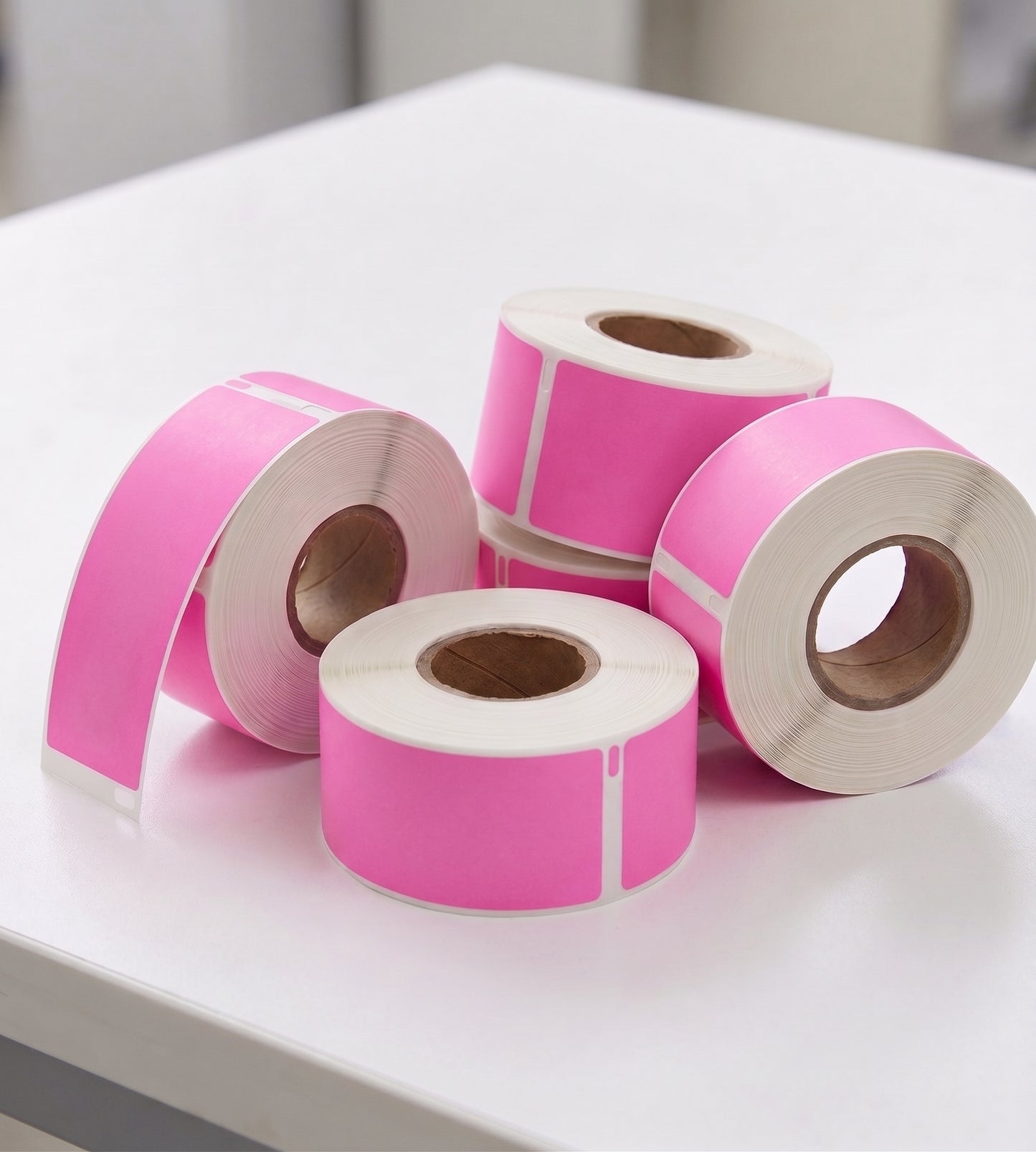 Dymo Compatible Labels 99012 - Pink (36x89mm)