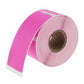 Dymo Compatible Labels 99012 - Pink (36x89mm)