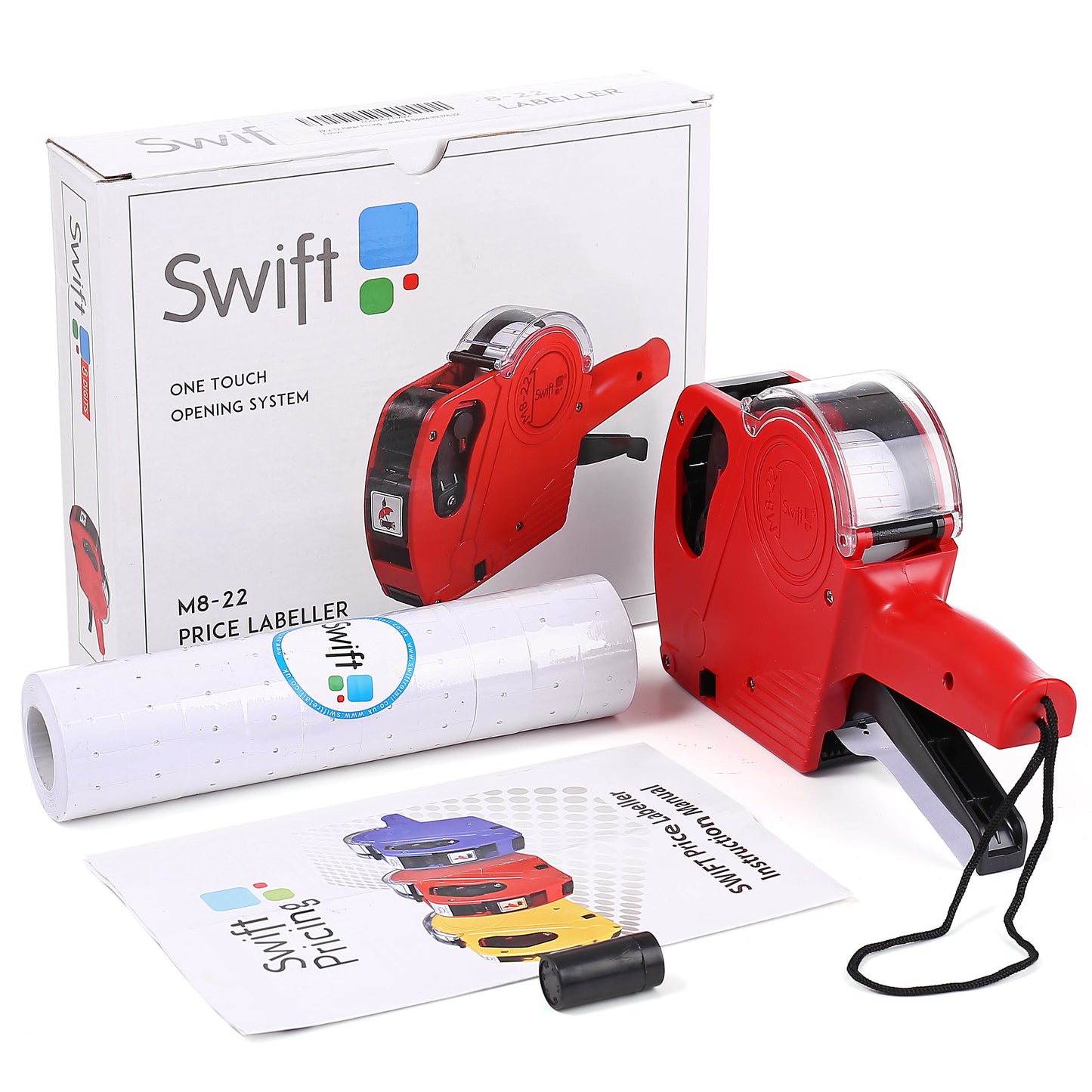 Swift M8-22 Price Gun Red 22x12mm
