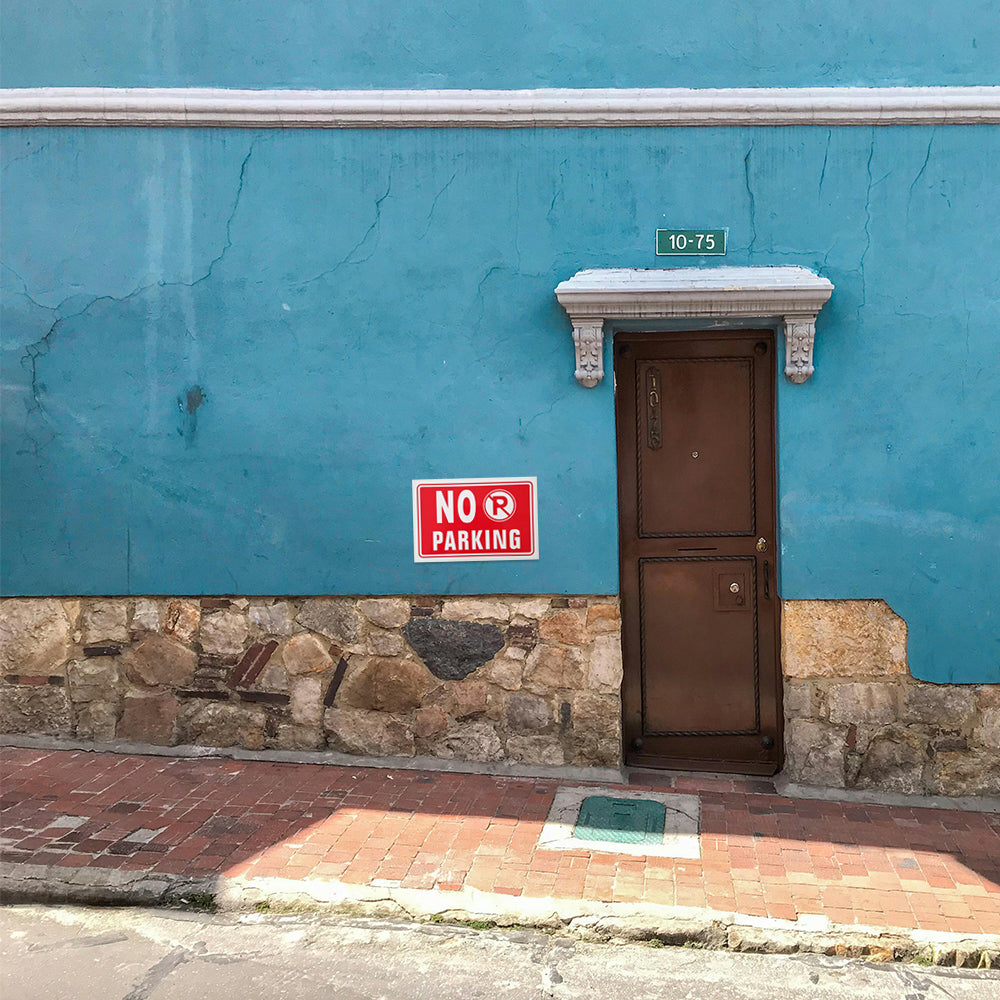 No Parking Plastic Sign (BS12)