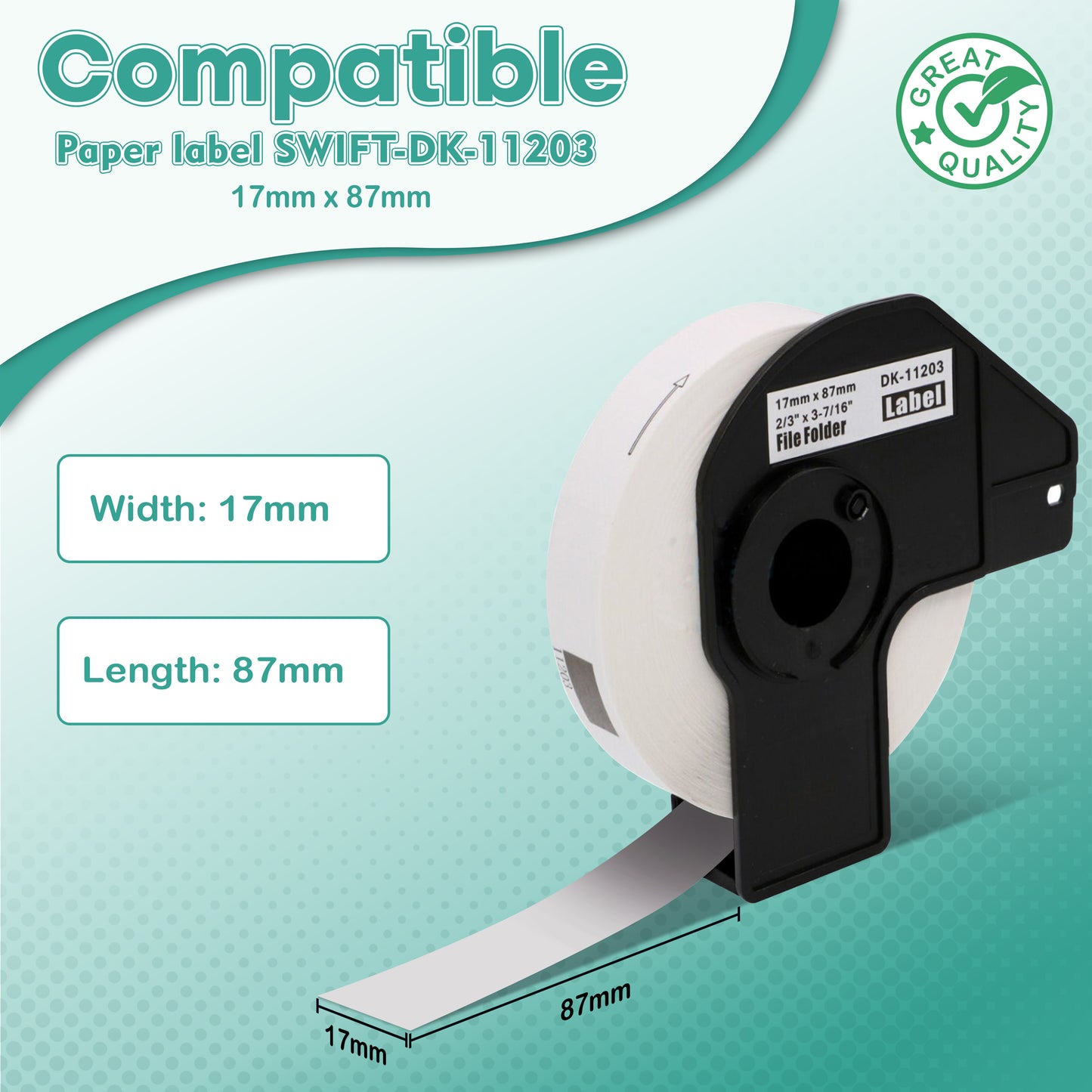 Compatible Brother Labels DK-11203