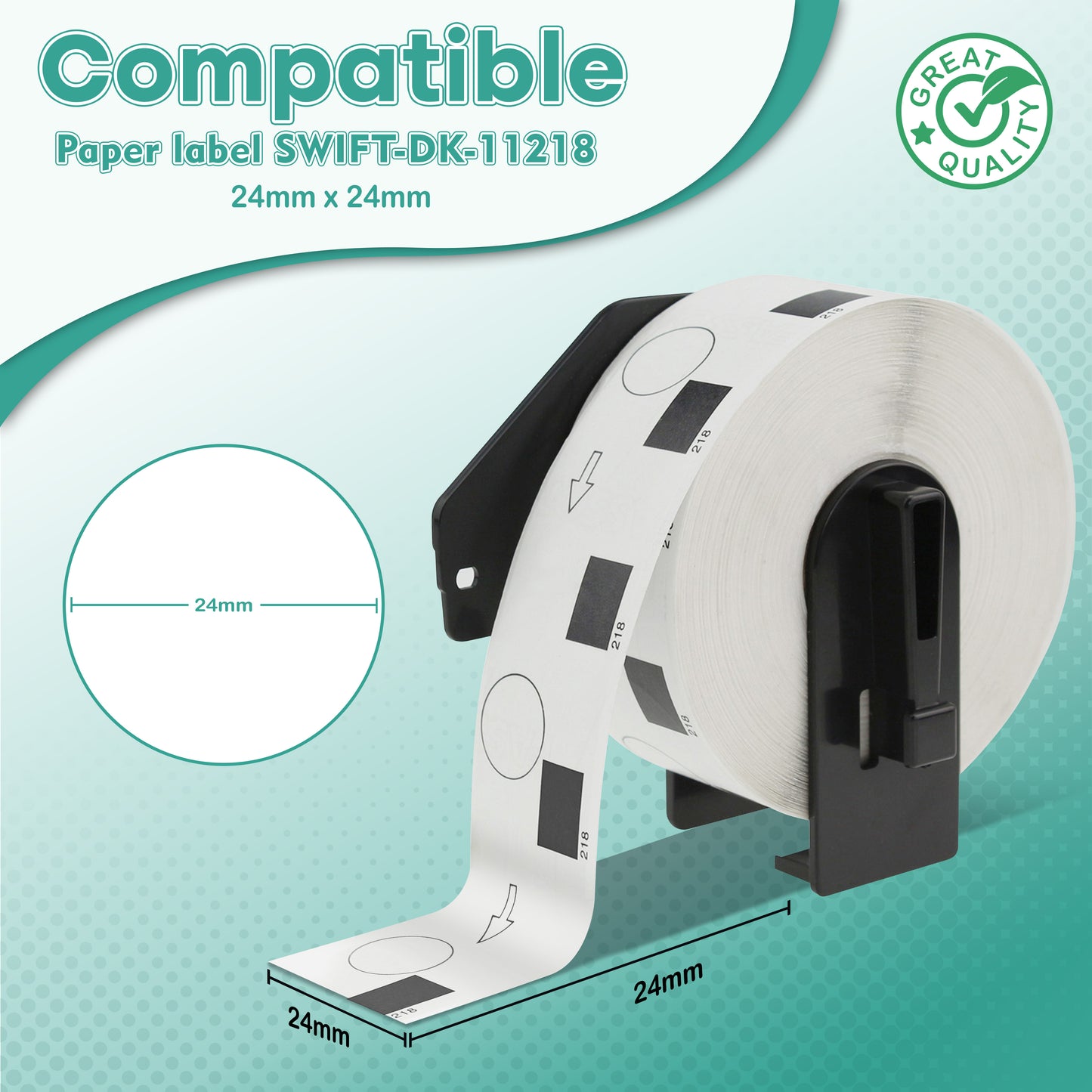 Compatible Brother Labels DK-11218
