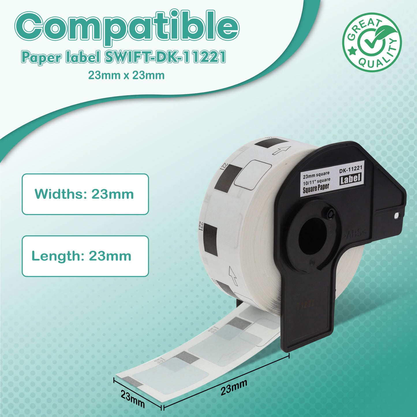 Compatible Brother Labels DK-11221