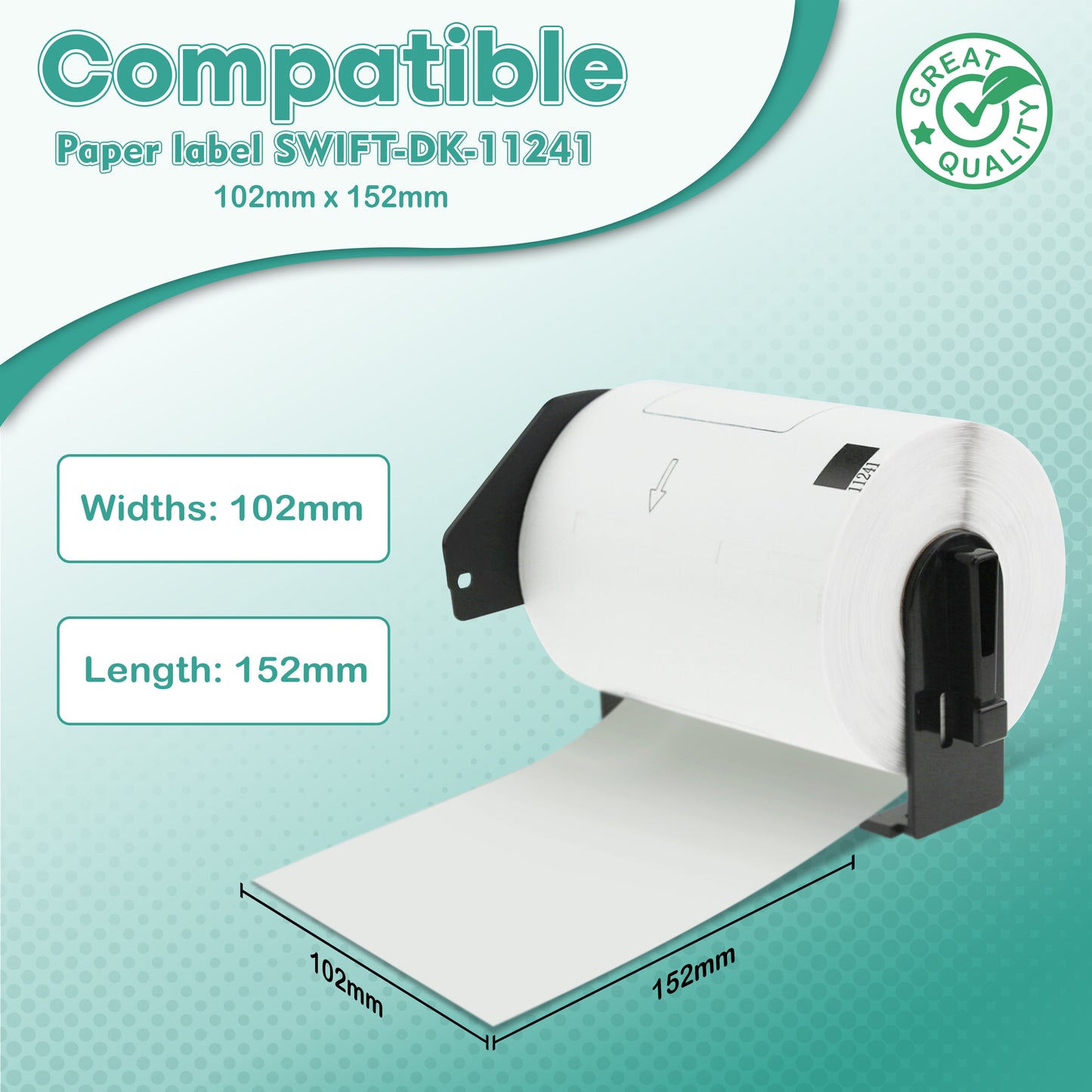 Compatible Brother Labels DK-11241