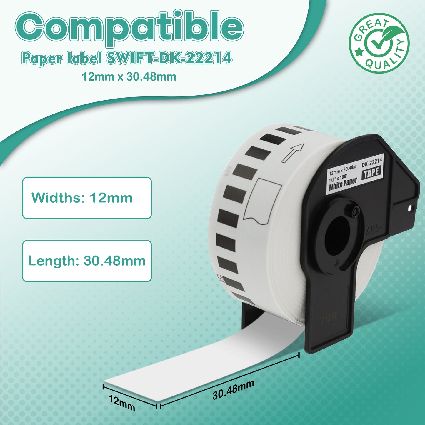 Compatible Brother Labels DK-22214