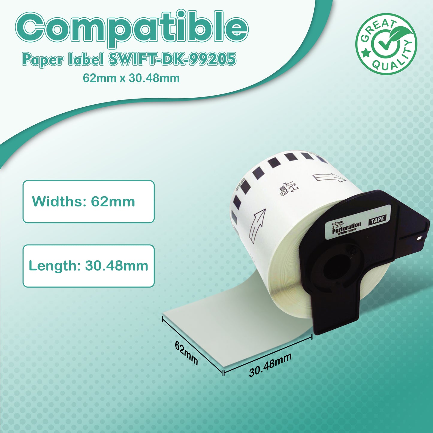Compatible Brother Labels DK-99205