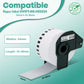 Compatible Brother Labels DK-N55224 Continuous Non-Adhesive Paper Roll – Black on White 54mm