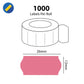 26 x 12mm Pink CT4 Permanent- 50,000 Labels