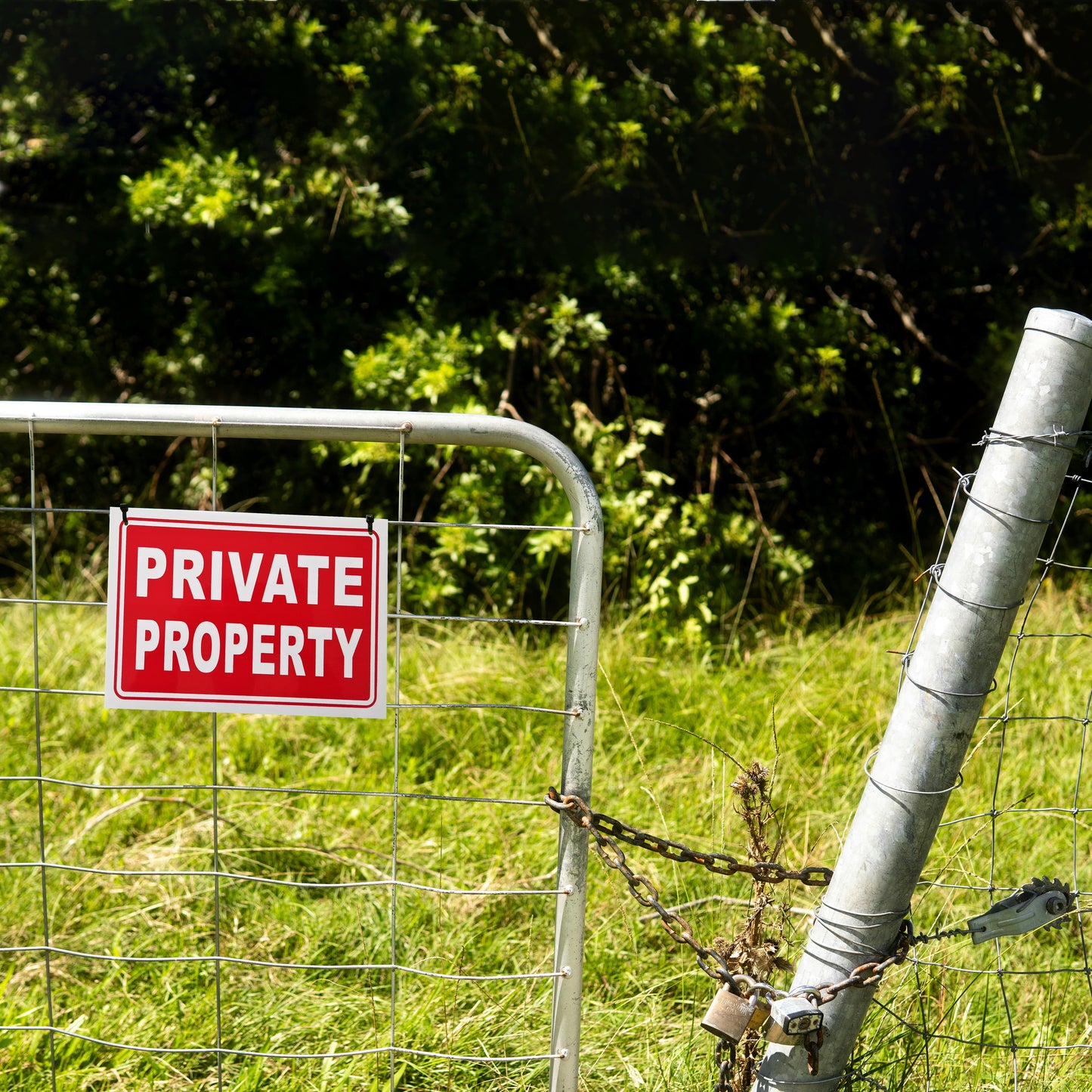 Private Property Plastic Sign (BS14)