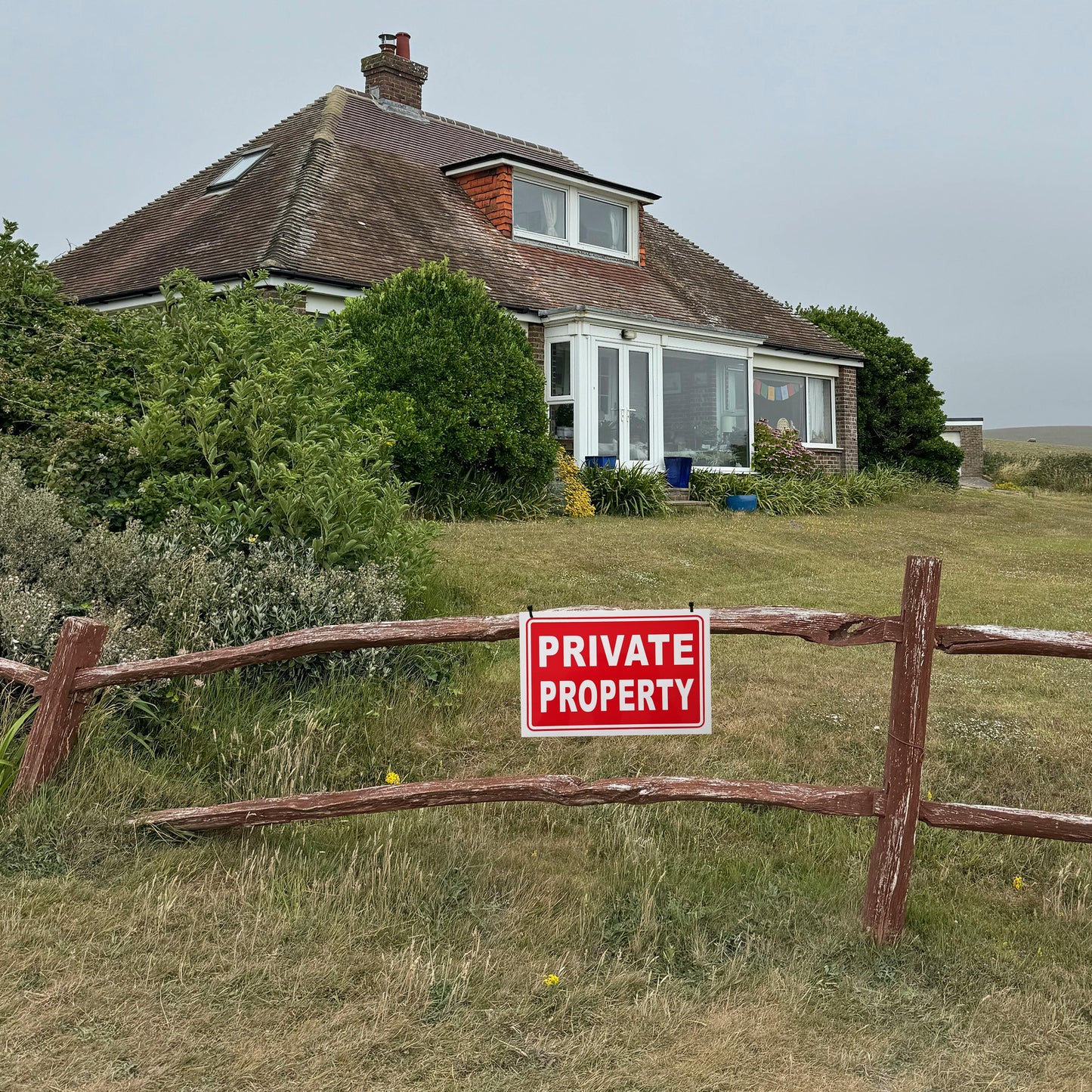 Private Property Plastic Sign (BS14)