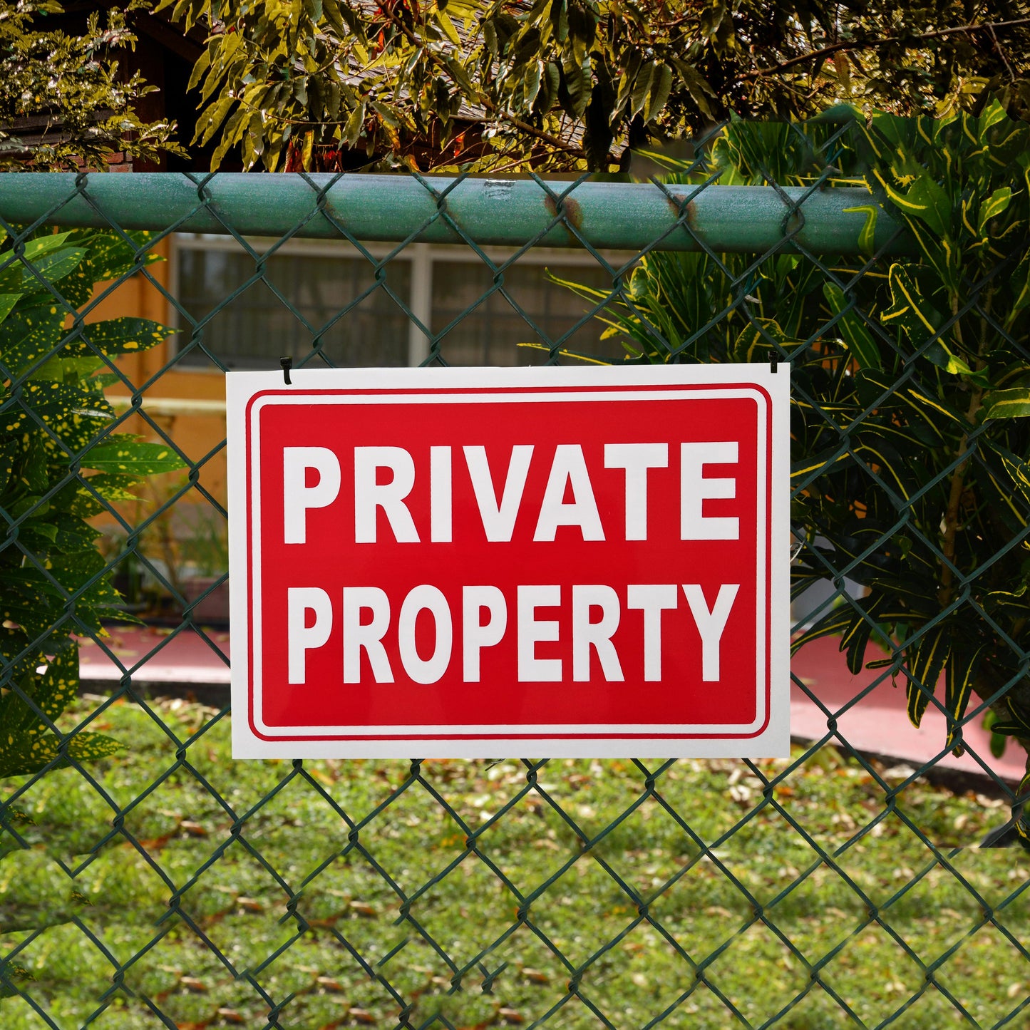 Private Property Plastic Sign (BS14)